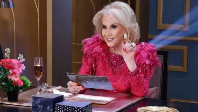 Mirtha Legrand y Hernán Drago en La noche de Mirtha