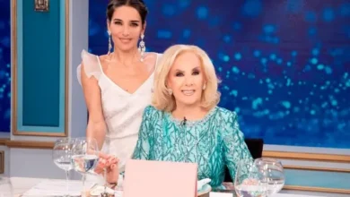 Mirtha Legrand y Juana Viale en la pantalla de El Trece