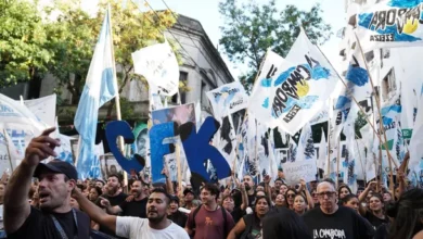 Cristina Kirchner durante su exposición en Comodoro Py