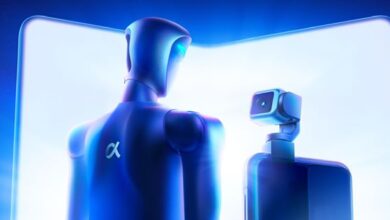 Imagen del robot humanoide de Honor en acción