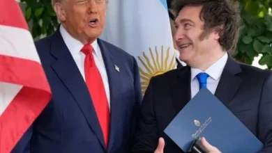 Javier Milei y Donald Trump en una reunión en Miami