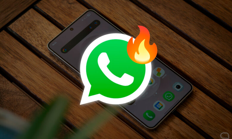 Imagen de la lista de 'en línea' de WhatsApp