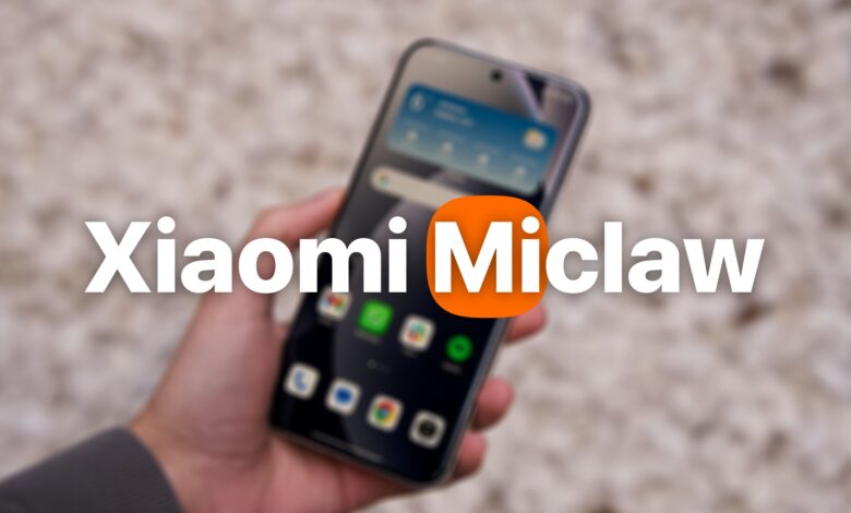 Imagen de la pantalla de un smartphone Xiaomi con la IA Miclaw activada