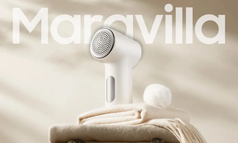 Imagen del quitapelusas Xiaomi Mijia Lint Remover 2 en acción