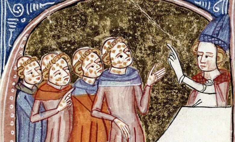 Imagen de una persona estornudando