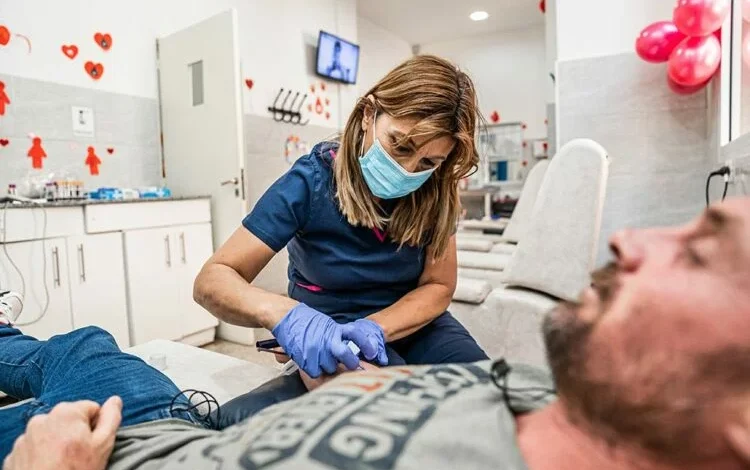 Colecta de sangre en Córdoba