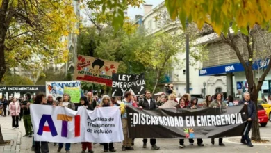 Movilización en Córdoba para exigir la implementación de la Ley de Emergencia en Discapacidad