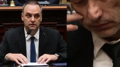 Diputado Sergio Figliuolo, conocido como 'Tronco', presuntamente dormido en el Congreso