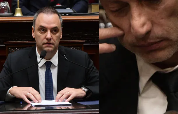 Diputado Sergio Figliuolo, conocido como 'Tronco', presuntamente dormido en el Congreso