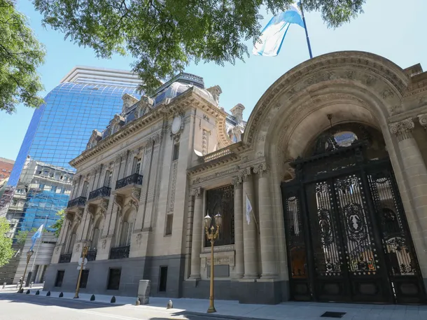Foto del edificio de la Cancillería argentina