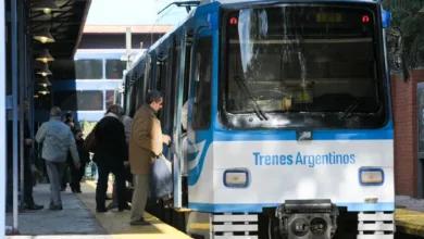 Tren de la Costa en funcionamiento normal