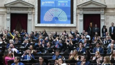 Diputados en sesión en el Congreso de la Nación