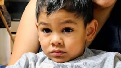 Imagen de la manifestación por la muerte de Ángel López en Comodoro Rivadavia