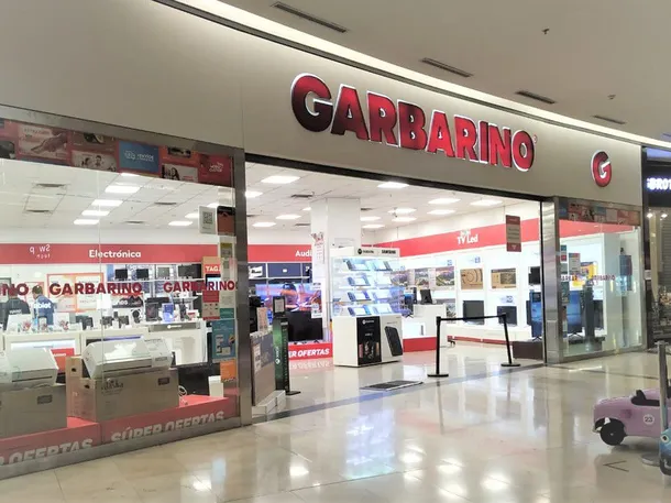 Imagen de la tienda de Garbarino antes de su cierre