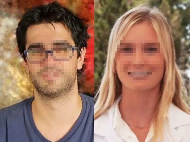 Imágenes de Hernán Boveri y Delfina Lanusse, los médicos involucrados en el robo de fármacos