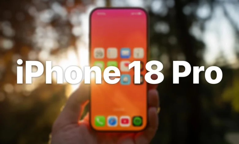 Imagen del iPhone 18 Pro