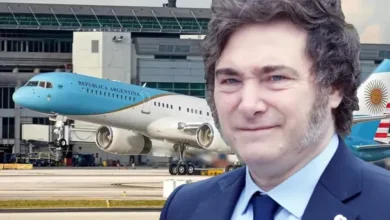 Javier Milei durante su visita a Israel