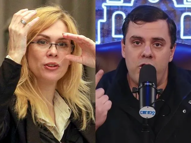 Lilia Lemoine y el Gordo Dan en una imagen de redes sociales