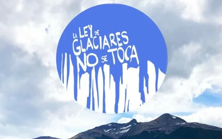 Imagen de una manifestación en defensa de la Ley de Glaciares en Córdoba