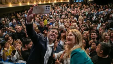 Axel Kicillof en el lanzamiento de la propuesta educativa del MDF