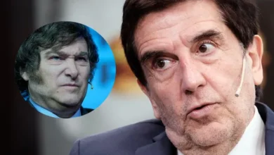 Carlos Melconian durante una conferencia de prensa