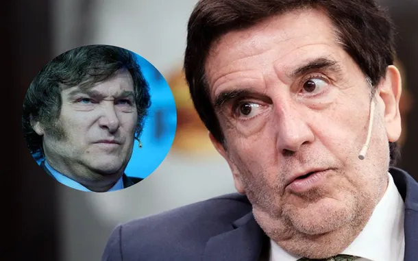 Carlos Melconian durante una conferencia de prensa