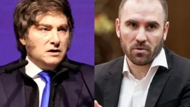 Imagen de Javier Milei y Fernando Morra en un debate económico