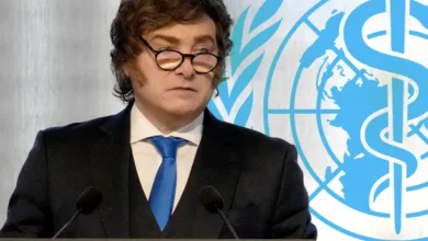 Imagen de Javier Milei durante un acto oficial