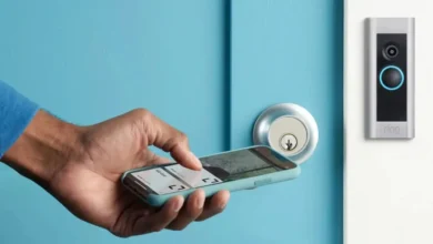 Imagen de una cámara de seguridad de Ring con reconocimiento facial