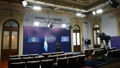 Sala de Prensa de la Casa Rosada