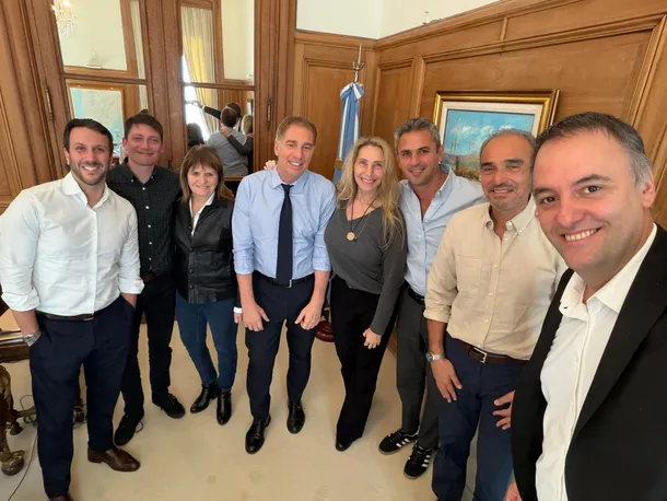 Reunión de la mesa política del Gobierno en la Casa Rosada