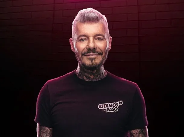 Marcelo Tinelli en su programa VideoMatch