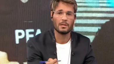 Tomás Dente en una transmisión en vivo