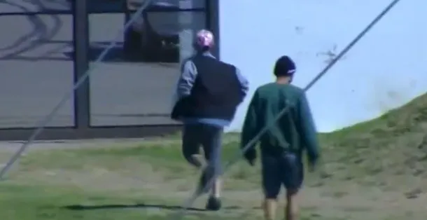 Imagen de un partido de fútbol de la Primera C