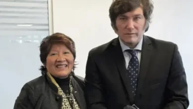 Vilma Bedia en el Senado defendiendo el consumo de carne de burro