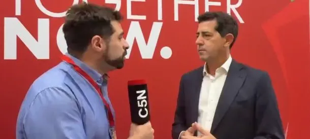 Wado de Pedro y Axel Kicillof en la Cumbre Progresista Internacional en Barcelona