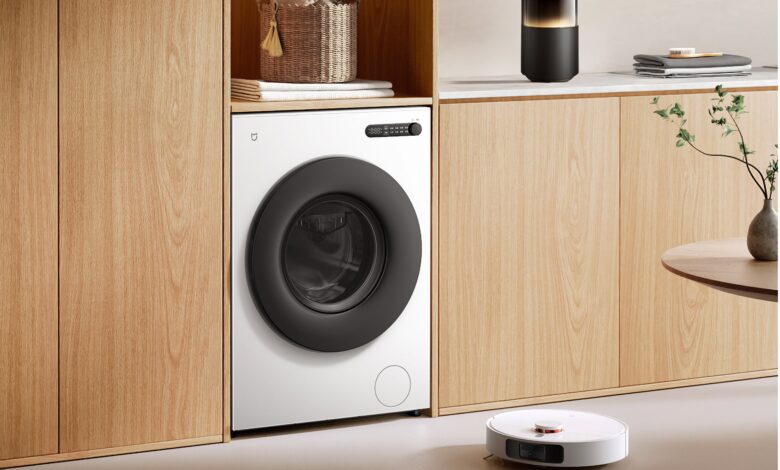 Mijia Drum 10 Kg White Edition, una lavadora de alta gama con funciones avanzadas y un diseño minimalista.