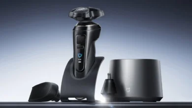 Imagen de la Mijia Electric Shaver Pro Set de Xiaomi, mostrando su diseño elegante y funcional.
