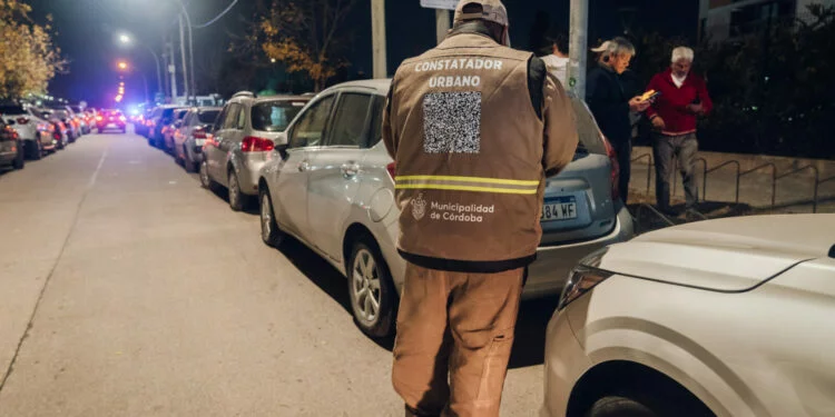 Estacionamiento en Córdoba con señal de pago