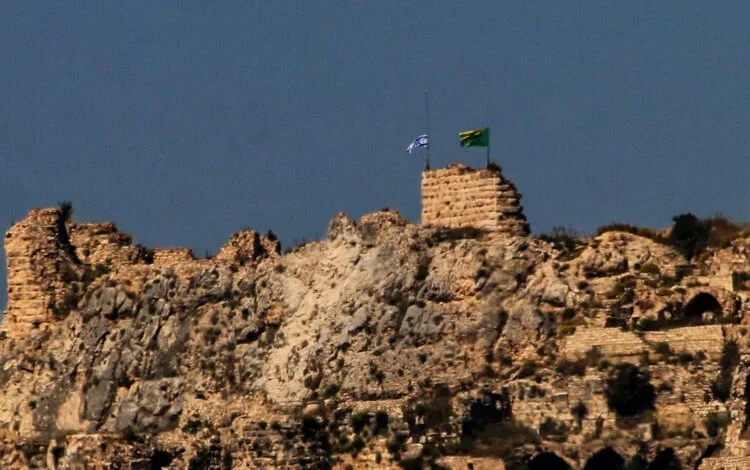 Fortaleza de Beaufort en el sur del Líbano