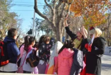 Estudiantes en un viaje de estudio