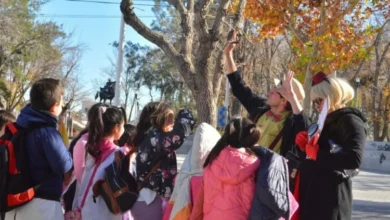 Estudiantes en un viaje de estudio