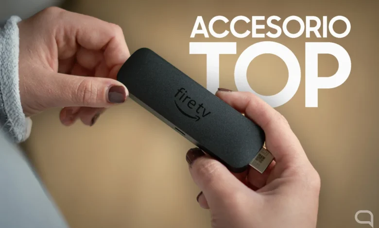 Amazon Fire TV con accesorio Ethernet conectado