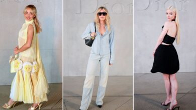 Celebrities en la alfombra roja del desfile Dior Cruise 2027 en el LACMA de Los Ángeles