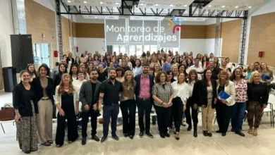 Claudia Maine, secretaria de Fortalecimiento Institucional y Educación Superior, presenta el sistema 'Monitoreo de Aprendizajes'