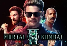 Imagen de la película Mortal Kombat 2 con los personajes principales