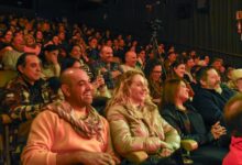 Comediantes en escena durante el festival 'Hablando de Humor'