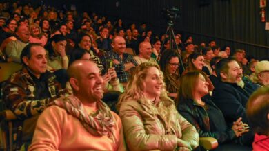 Comediantes en escena durante el festival 'Hablando de Humor'
