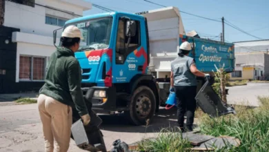 Operativo de limpieza contra el dengue en Córdoba