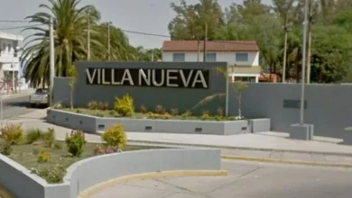 Imágenes de la celebración del 25 de Mayo en Villa Nueva, con desfile cívico-militar y Fogón Patrio